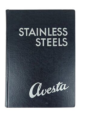 Avesta Stainless Steel Main Catalog  Hardcover Engineering/Metallurgy 1950